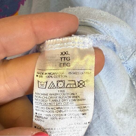 Old Navy Light Blue Tee - Size XXL. In good used condition! Grateful Dead - Picture 5 of 8